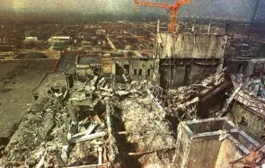 Chernobyl: Destruição causada pelo reator 4 da usina, em 1986
